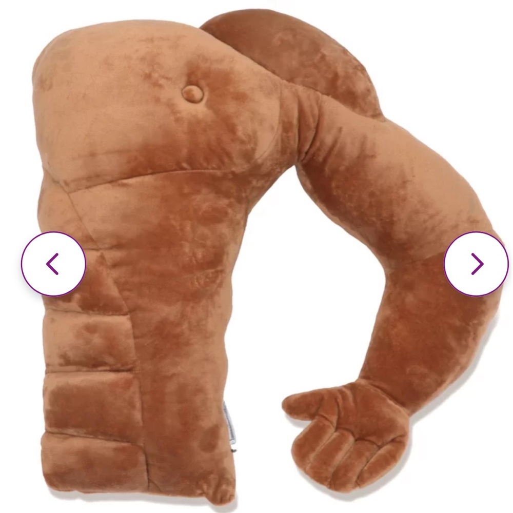 Original muscle man pillow